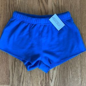 NWT.  Katie J,Tween “Dylan Shorts”. XL. Blue